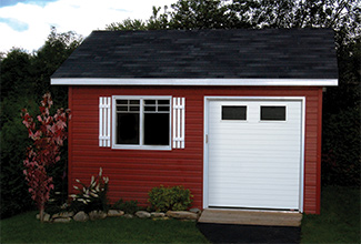 Porte de garage pour cabanon 6’ x 7’