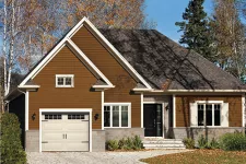Maison avec porte de garage