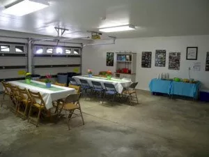 Tables de réception